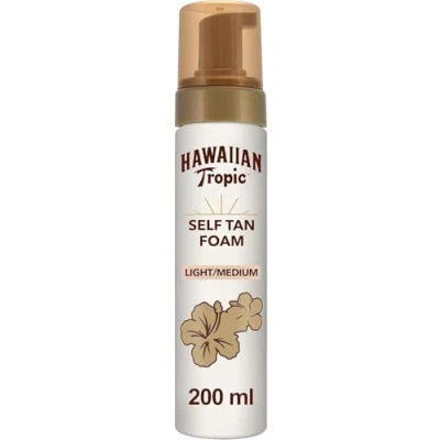 Obrázek HAWAIIAN Tropic Samoopalovací pěna light/medium, 200 ml