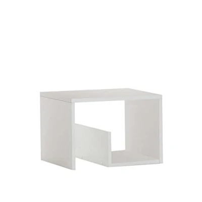 Obrázek Servírovací stolek FMD Mike Š/V/H 59,0 x 38,0 36,0 cm, bílá