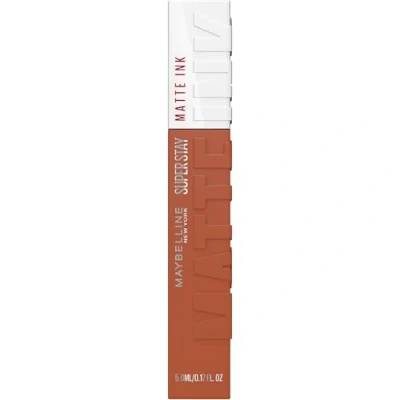 Obrázek Rtěnka Maybelline Super Stay Matte Ink Un Nudes, č. 55 Driver, výrazná rtěnka, která vydrží až 16 hodin, oblíbený matný vzhled, moderní barvy, 5 ml