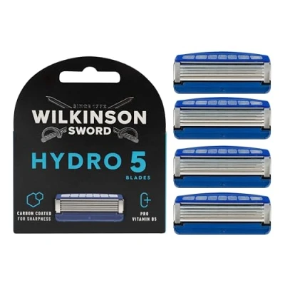 Obrázek Wilkinson Sword 5 břitů Hydro Skin Protection, 4 holicí břity