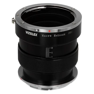 Obrázek Vizelex Variable Magnification Helicoil Adapter Compatible with Canon EOS EF Lens on EF/EF S fotoaparáty