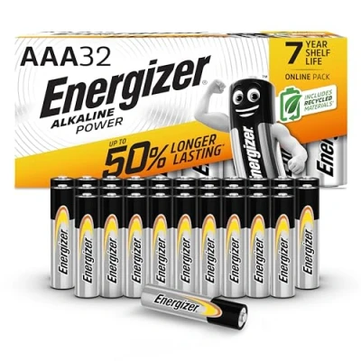 Obrázek Energizer AAA Batterien, Alkaline Power Batterie, 32 Stück