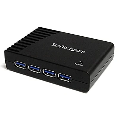 Obrázek StarTech.com 4 Port SuperSpeed USB 3.0 Hub černý