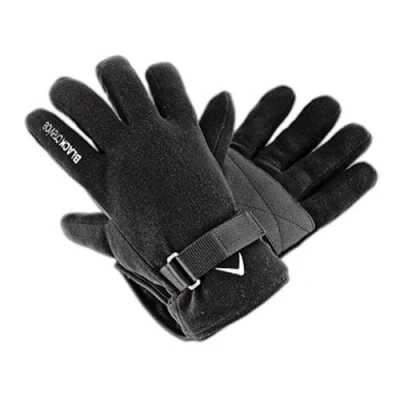 Obrázek Black Crevice Fleece rukavice, BCR077347, černé, vel. M