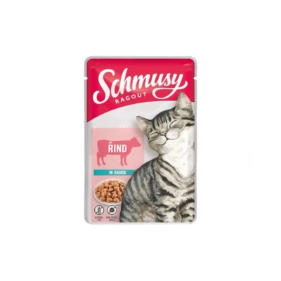 Obrázek Kapsička SCHMUSY Ragout Cat hovězí v omáčce 100g