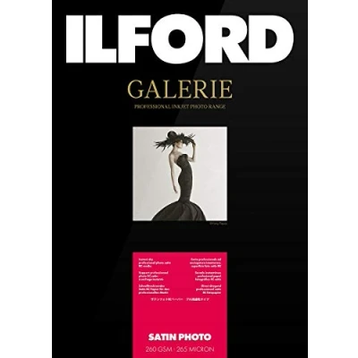 Obrázek ILFORD GALERIE Satin Photo 260 gsm 265 mikron A4 210 mm x 297 100 listů