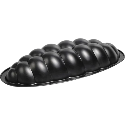 Obrázek Original Kaiser pečicí forma 38 cm, nepřilnavý povrch, na Velikonoce, praktický okraj, snadné zdobení, černá