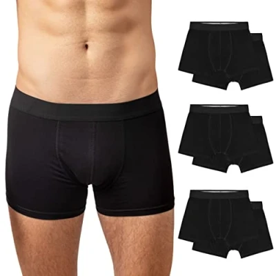 Obrázek Snocks 6PACK Boxerky, Muži, Velikost: Medium, Schwarz