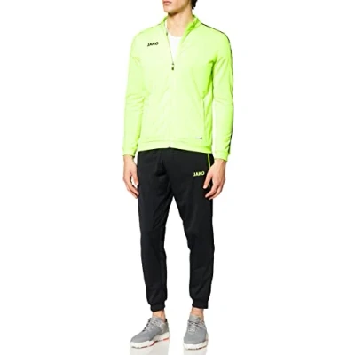 Obrázek JAKO Pánská tréninková souprava Polyester Striker 2.0, neonově žlutá/černá, M, M9119