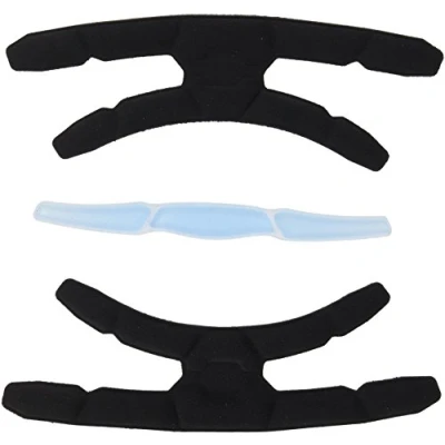 Obrázek MET JGO. Und Gel Parachute Neg Ohrpolster Ohrpolster, Unisex Erwachsene, schwarz, Einheitsgröße