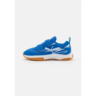Obrázek Puma Varion II JR Unisex boty na házenou pro děti, Velikost: 35.5, Team royal/white gum