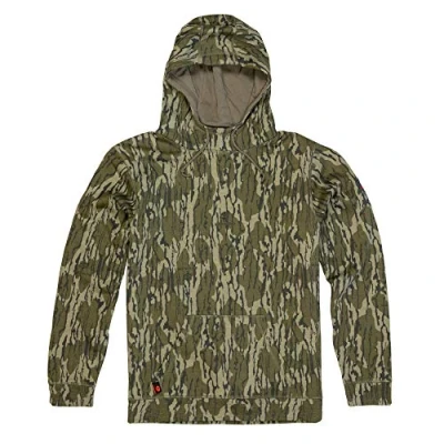 Obrázek Mossy Oak Herren Vintage Camo Hunt Hoodie Kapuzen Sweatshirt, Greenleaf, X Large