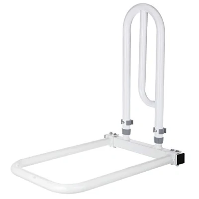 Obrázek Alberts Pomůcka pro vstávání postele 140496, rukojeť: ocel, potažená bílým plastem, Ø 21 mm deska: plast, bílá, 330 x 560 620