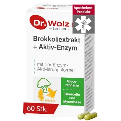 Obrázek Dr. Wolz Extrakt z brokolice + aktivní enzym, 17,5 g