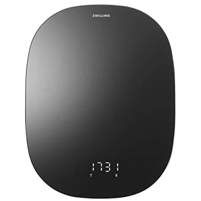 Obrázek ZWILLING ENFINIGY Digitální kuchyňská váha s LCD displejem, nabíjení přes USB, až 10 kg, černá