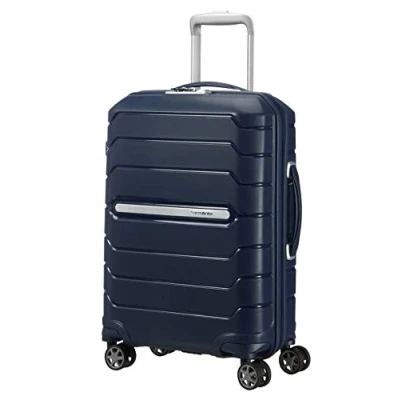 Obrázek Samsonite Kufr Flux Spinner L s možností rozšíření, Modrá (námořnická modrá),