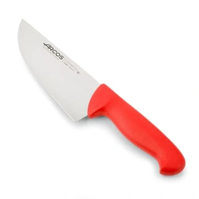 Obrázek Arcos Série 2900 krájecí nůž steakový čepel nitrum ušlechtilá ocel 170 mm rukojeť polypropylen barva červená