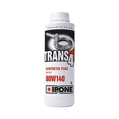 Obrázek IPONE Achsgetriebeöl 1L Kanister Trans 4 80W140 Halbsynthetisch Höchstleistung Hohe Belastbarkeit