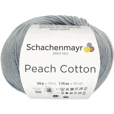 Obrázek Schachenmayr Peach Cotton, 50G Light Denim Ruční pletací příze
