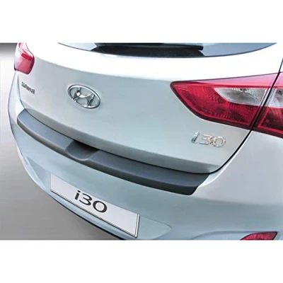 Obrázek ABS ochrana zadního nárazníku kompatibilní s Hyundai i30 5dvéřový 2012 2017 černý