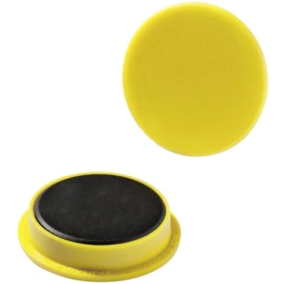 Obrázek Durable Magnety, průmyslové balení, 32 mm, 720p, žluté, 20 kusů, 475304