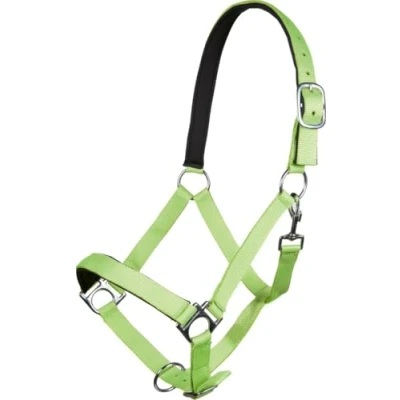 Obrázek HKM Stars Softice ohlávka neonově zelená One Size