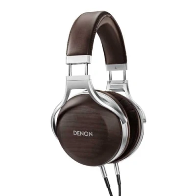 Obrázek Denon AHD5200EM Premium Over Ear sluchátka zebra dřevo