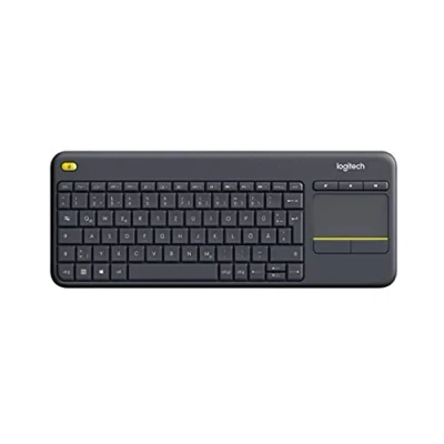 Obrázek Logitech K400 Plus Touch černá Bezdrátová klávesnice (QWERTZ, německá klávesnice)