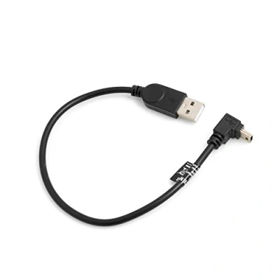 Obrázek System S Mini USB kabel 90 úhel nahoru datový nabíjecí adaptér 27 cm