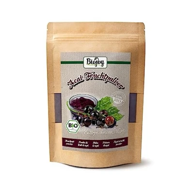 Obrázek Biojoy BIO Acai prášek (100 g), bobule sušené a jemně mleté (Euterpe oleracea Mart.)