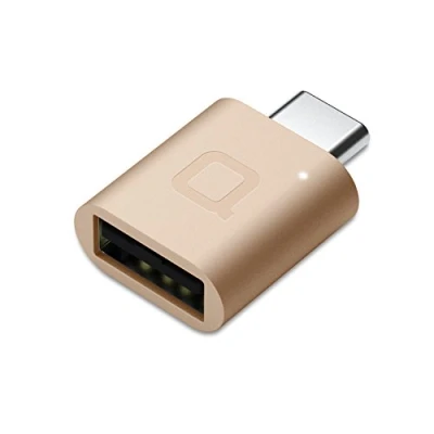 Obrázek nonda USB C na adaptér, 3.0 typu USB, Thunderbolt 3 adaptér s zdířkou OTG Pro MacBook Air 2020, 12 palců, iPad další zařízení (zlatá)