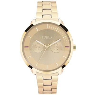 Obrázek FURLA Damen Datum klassisch Quarz Uhr mit Edelstahl Armband R4253102504