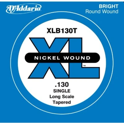 Obrázek D&#039;Addario XLB130T nikl (velikost: XL) Wound Bass jednotlivé struny Tapered Long Scale 130