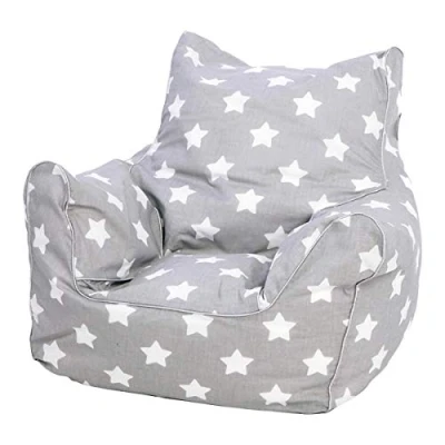 Obrázek Knorrtoys 68211 dětský sedací vak Stars White, 40 x 50 43 cm