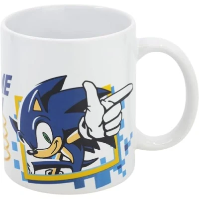 Obrázek KERAMIKTASSE 325 ML SONIC GAME ON WH
