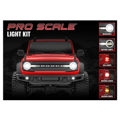 Obrázek TRAXXAS Pro Scale sada LED světel kompletní TRX 4M Bronco
