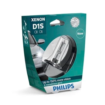 Obrázek Xenonová žárovka do světlometů Philips 85415XV2S1 X tremeVision D1S Gen2, jednotlivý blistr