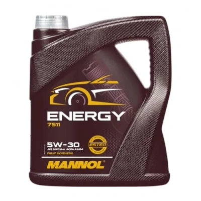 Obrázek MANNOL Energy 5W 30 API SN/CH 4 Motorový olej, 5 litrů