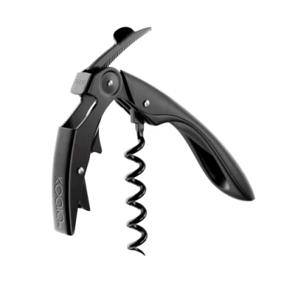 Obrázek koala 6259nn01 High Tech 2 Takt Korkenzieher, Edelstahl Kunststoff Teflon, Schwarz