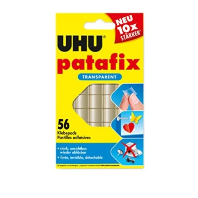 Obrázek UHU Patafix 56 x oboustranná lepicí podložka, průhledné