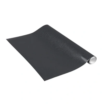 Obrázek Venilia Lepicí fólie Šedý vzhled kůže záplaty 45 cm x 1,5 m, tloušťka 260 μ samolepicí nábytková fólie, dekorační tapeta, kuchyňská PVC bez ftalátů Made in EU