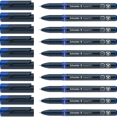 Obrázek Schneider Topball 811 kuličkové pero (náhradní náplň, 0,5 mm) balení po 10 kusech modré