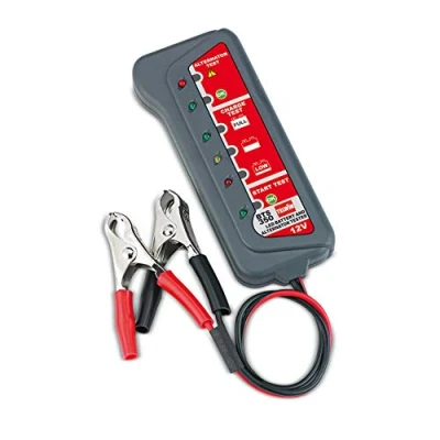Obrázek Telwin 802783 BTS350 Batterietester und Lichtmaschine A LED, Rot, Grau