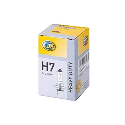 Obrázek HELLA 8GH 007 157 241 halogenová žárovka H7 Heavy Duty 24V 70W provedení patice žárovka: PX26d krabička množství: 1