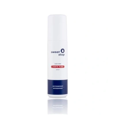 Obrázek SweatStop Aloe Vera FORTE PLUS Antiperspirant podpaží sprej 100 ml proti velmi silnému pocení 48 72h Anti Schweiß Deo pro ni a muže