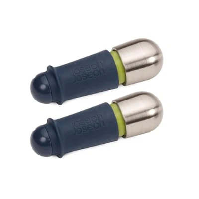 Obrázek Joseph BarWise Twist Lock Weinstopfen, luftdicht wiederverwendbare Flaschenstopfen, 2er Set
