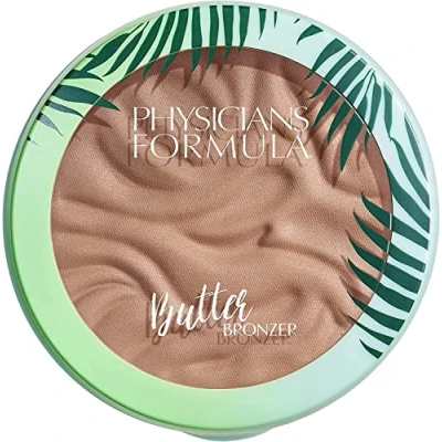 Obrázek Physicians Formula, Murumuru Máslo Powder bronzer, hydratační receptura s máslem Murumuru, zářivý povrch, krémová textura, jemné pigmenty vyhlazujícím efektem, bronzer