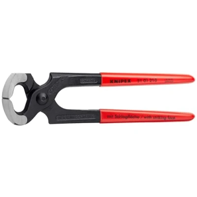 Obrázek Knipex Kladivé kleště černé atramované, potažené plastem 210 mm (SB karta/blistr) 51 01 SB