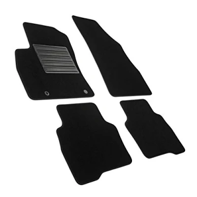 Obrázek MDM SP 967 Fußmatten Velours Autoteppich passend für Fiat Qubo 06.2008&gt;, black