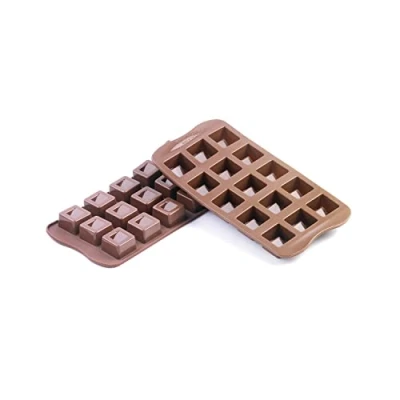 Obrázek Silikomart 194691 Pralinenform Cubo Kostka, 15 ks ve tvaru